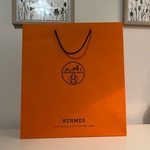 Extra large Hermes shopping bag